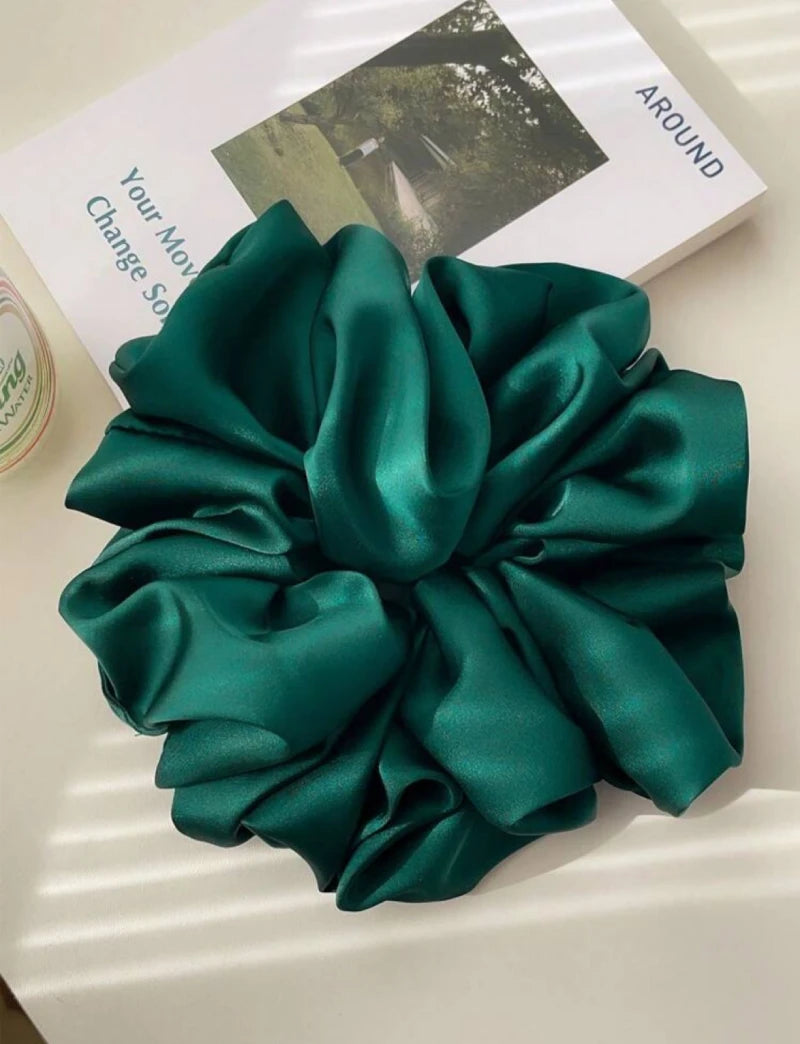 Forest Green Scrunchie