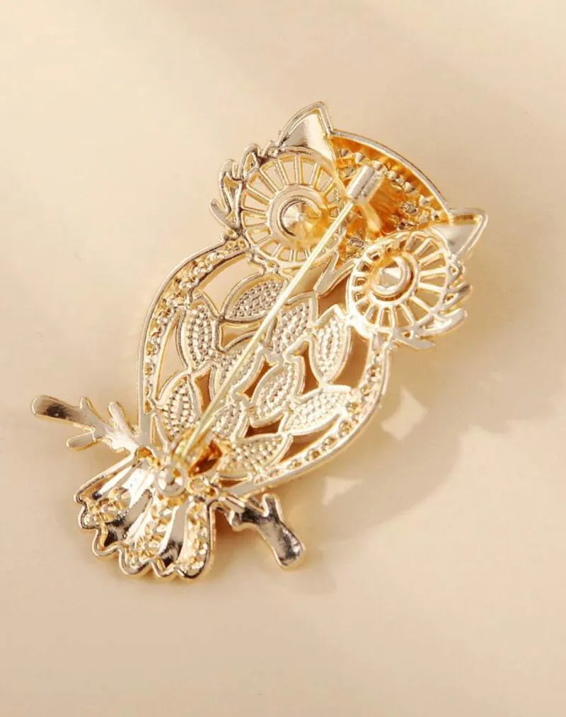 Owl Brooch
