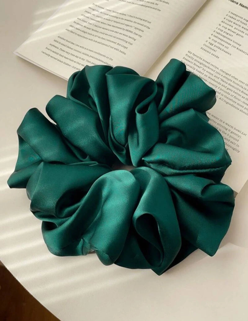 Forest Green Scrunchie