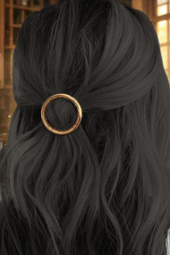 Gold Halo Hair Pin