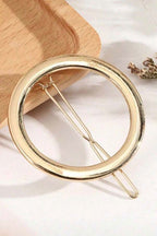 Gold Halo Hair Pin on white