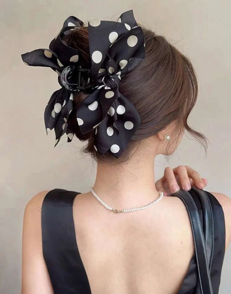 Vintage Bow Hair Clip