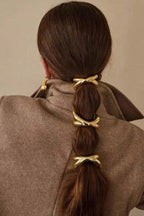 X Metal Hair Ties