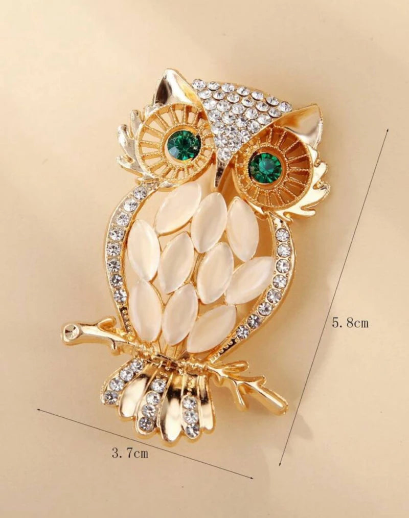 Owl Brooch
