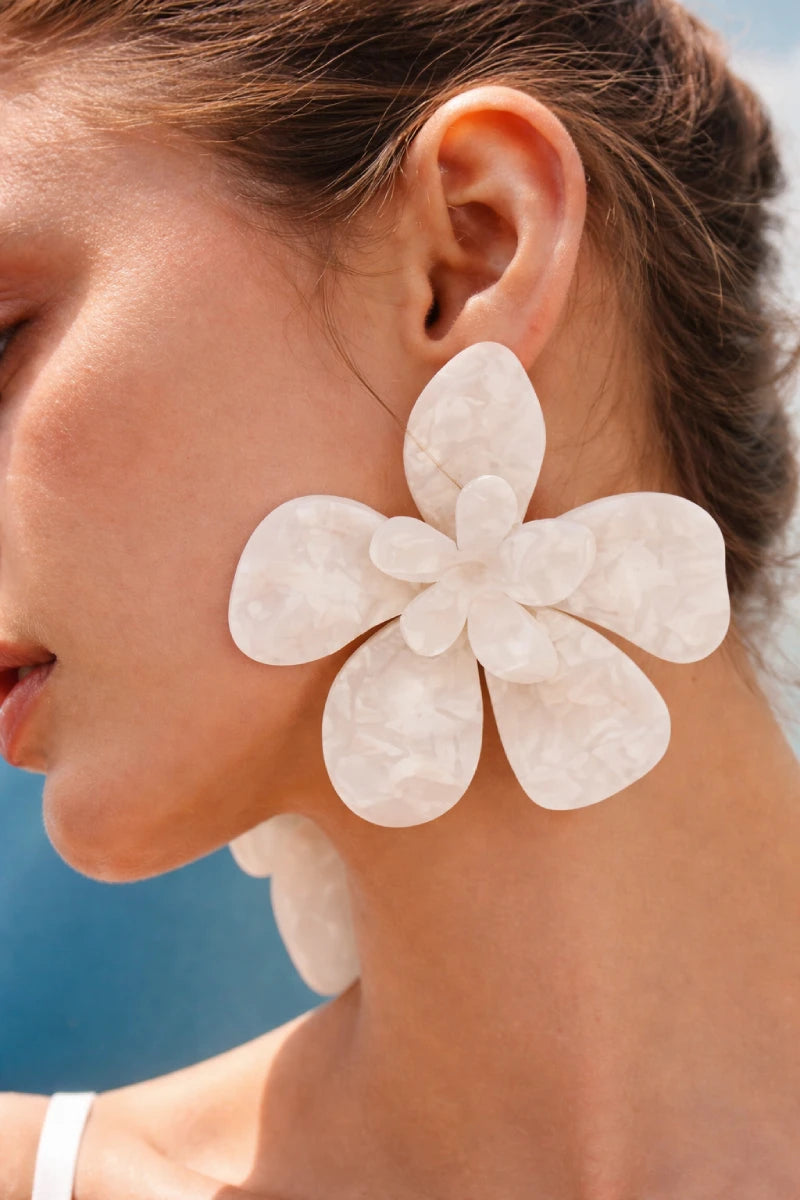 White Beach Flower