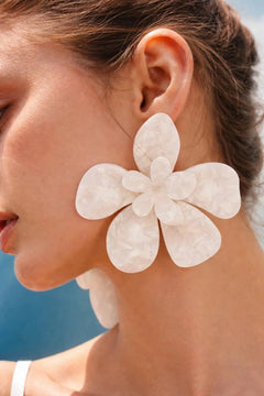 White Beach Flower