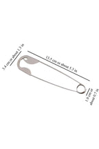 Oversized safety pin hair pin size 13.5 cm
